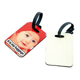 sublimation mdf luggage tag